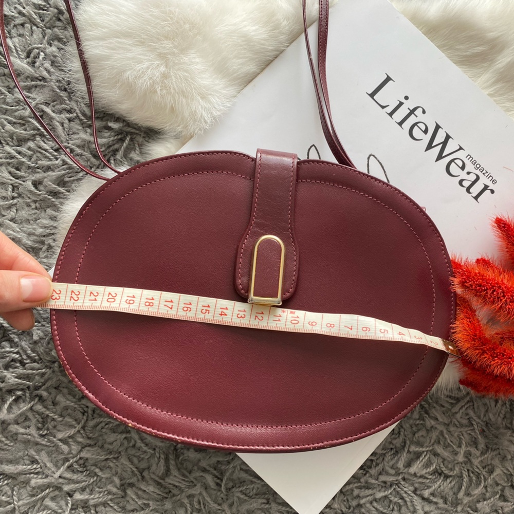 Vintage Ponte Vecchio Italian Leather Crossbody Bag - Picture 10 of 11